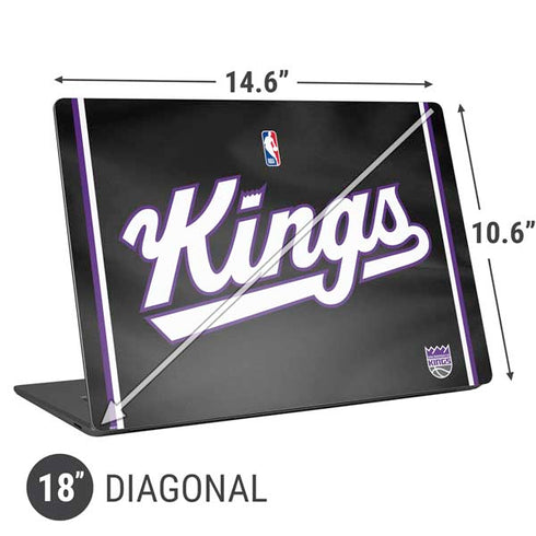 NBA Sacramento Kings Jersey Universal Laptop 18in (14.6 x 10.6in) Skin