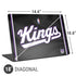 NBA Sacramento Kings Jersey Universal Laptop 18in (14.6 x 10.6in) Skin