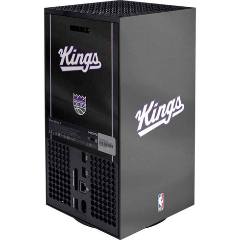 NBA Sacramento Kings Jersey Xbox Series X Console Skin