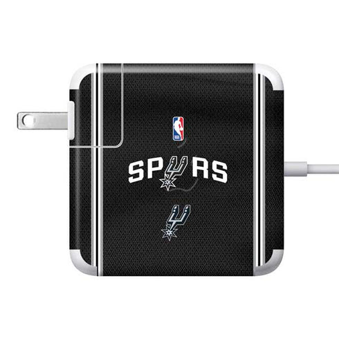 NBA San Antonio Spurs Jersey 85W Power Adapter (15 and 17 inch MacBook Pro Charger) Skin