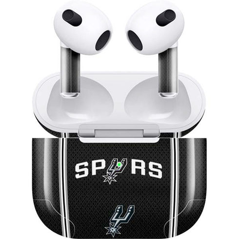 NBA San Antonio Spurs Jersey Apple AirPods (3rd Gen 2021) Skin