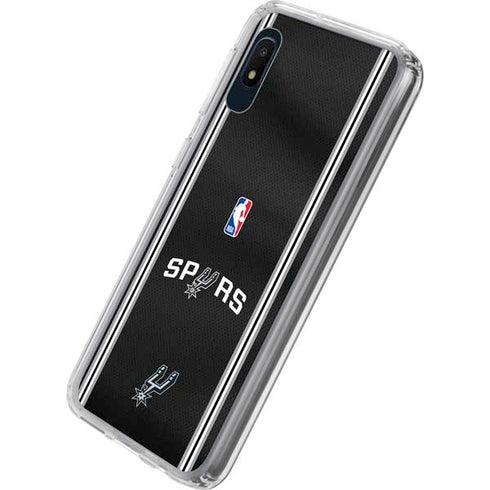 NBA San Antonio Spurs Jersey Galaxy A10e Clear Case