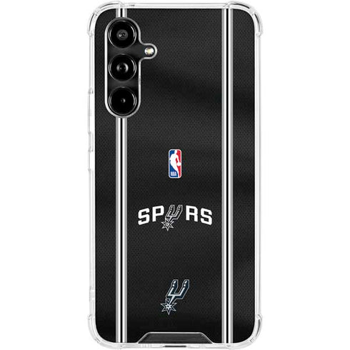 NBA San Antonio Spurs Jersey Galaxy A54 5G Clear Case