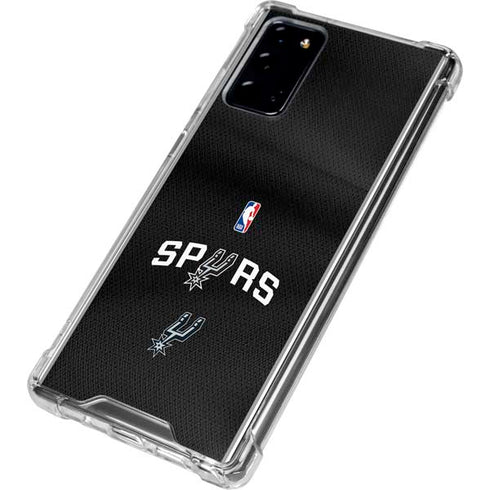 NBA San Antonio Spurs Jersey Galaxy Note20 5G Clear Case