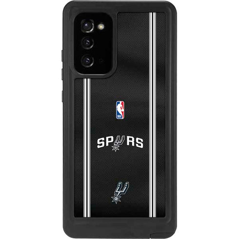 NBA San Antonio Spurs Jersey Galaxy Note20 5G Waterproof Case