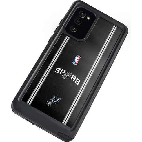 NBA San Antonio Spurs Jersey Galaxy Note20 5G Waterproof Case