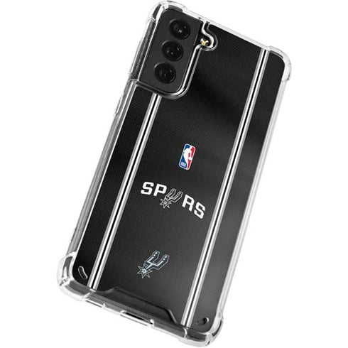 NBA San Antonio Spurs Jersey Galaxy S21 5G Clear Case