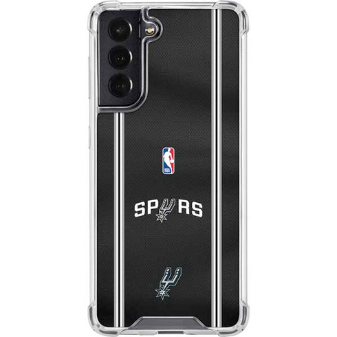 NBA San Antonio Spurs Jersey Galaxy S22 Clear Case