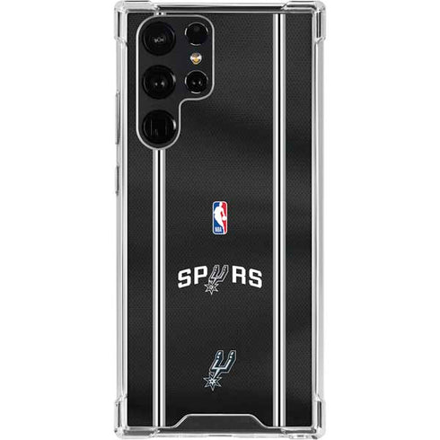 NBA San Antonio Spurs Jersey Galaxy S22 Ultra Clear Case