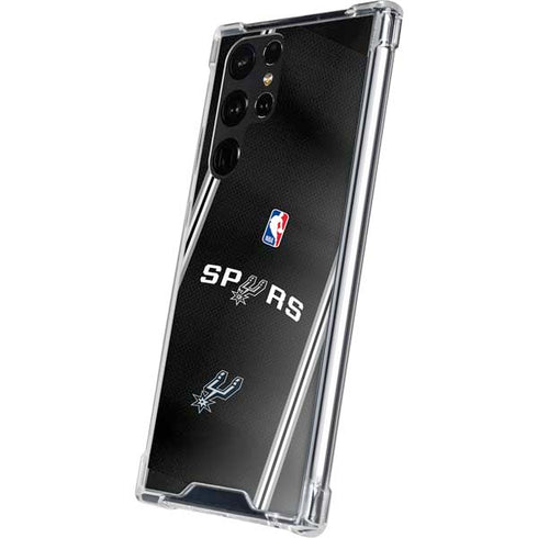 NBA San Antonio Spurs Jersey Galaxy S22 Ultra Clear Case