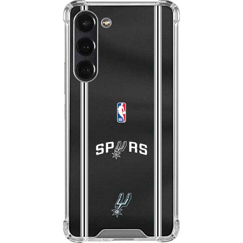 NBA San Antonio Spurs Jersey Galaxy S23 Plus Clear Case