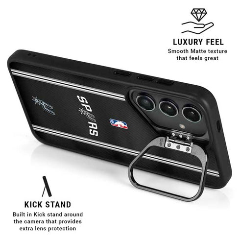 NBA San Antonio Spurs Jersey Galaxy S24 Plus Kickstand Case