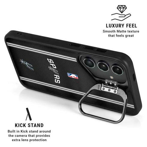NBA San Antonio Spurs Jersey Galaxy S25 Kickstand Case