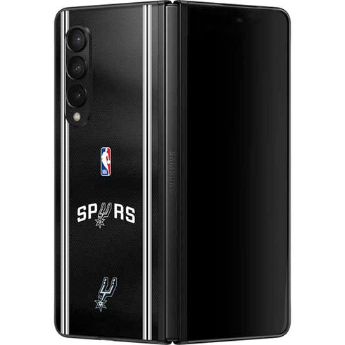 NBA San Antonio Spurs Jersey Galaxy Z Fold3 5G Skin