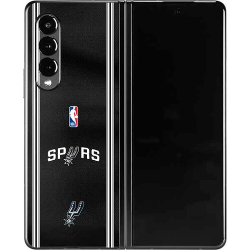 NBA San Antonio Spurs Jersey Galaxy Z Fold3 5G Skin