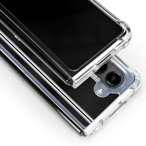 NBA San Antonio Spurs Jersey Galaxy Z Fold5 5G Clear Case