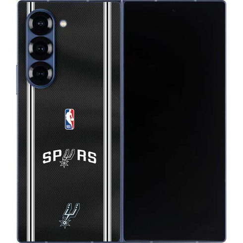 NBA San Antonio Spurs Jersey Galaxy Z Fold6 Skin
