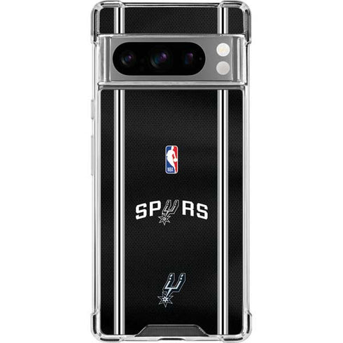 NBA San Antonio Spurs Jersey Google Pixel 8 Pro Clear Case