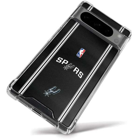 NBA San Antonio Spurs Jersey Google Pixel 8 Pro Clear Case