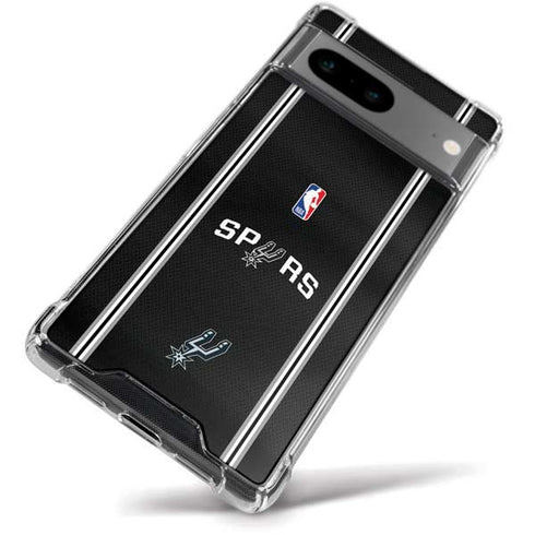 NBA San Antonio Spurs Jersey Google Pixel 8a Clear Case