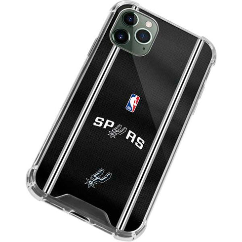 NBA San Antonio Spurs Jersey iPhone 11 Pro Max Clear Case