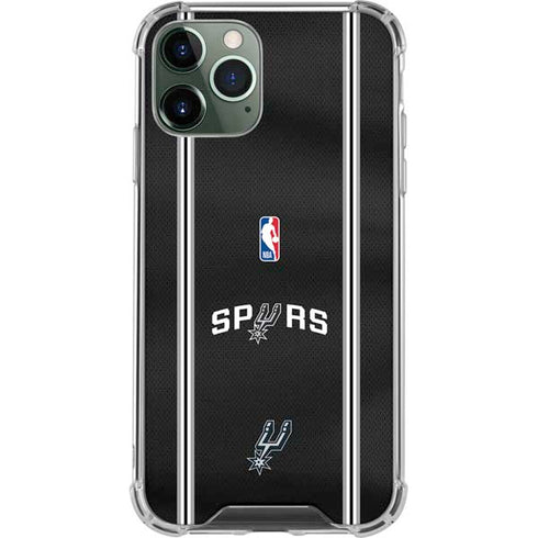NBA San Antonio Spurs Jersey iPhone 12 Pro Max Clear Case