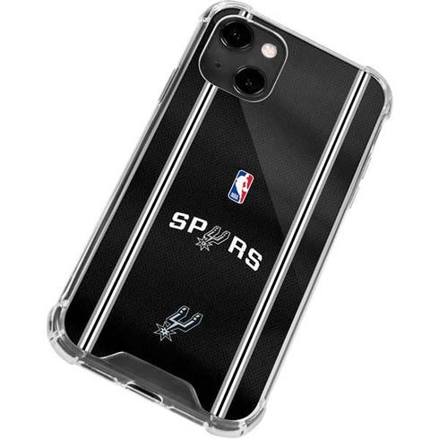 NBA San Antonio Spurs Jersey iPhone 13 Clear Case
