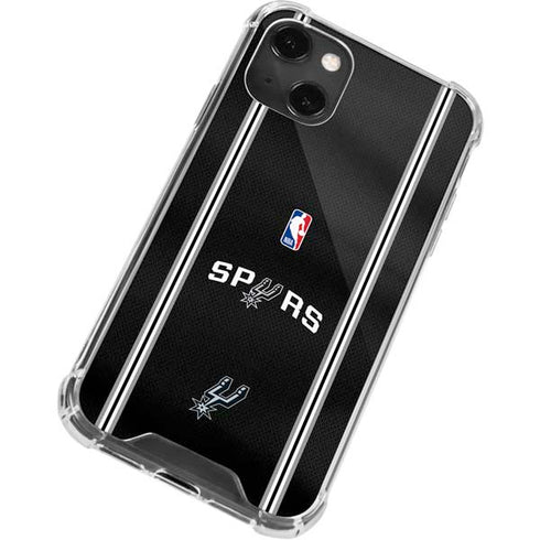 NBA San Antonio Spurs Jersey iPhone 13 Mini Clear Case