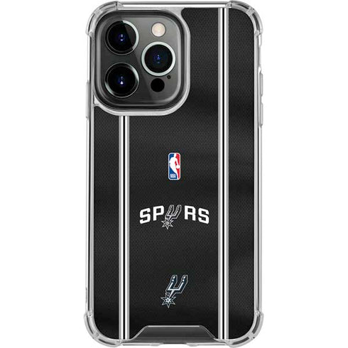 NBA San Antonio Spurs Jersey iPhone 13 Pro Clear Case