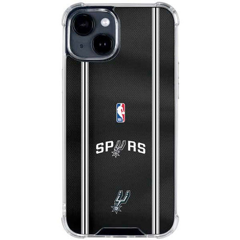NBA San Antonio Spurs Jersey iPhone 14 Clear Case