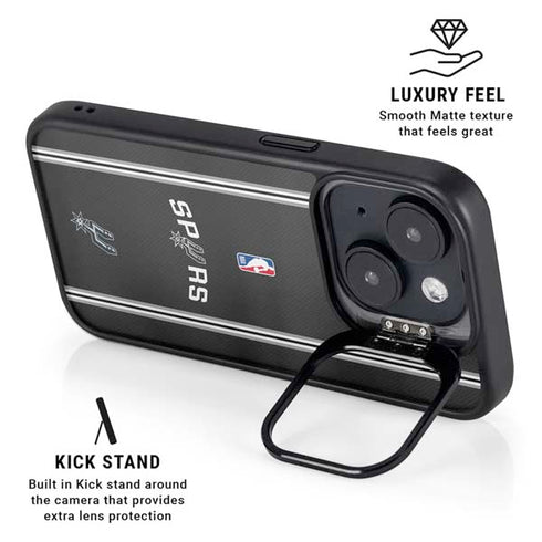 NBA San Antonio Spurs Jersey iPhone 14 Plus Kickstand Case