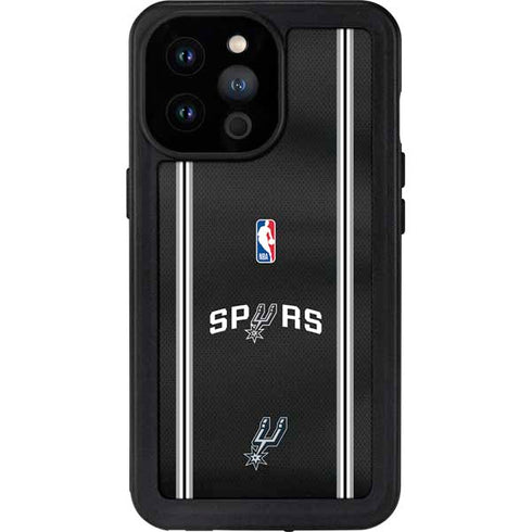 NBA San Antonio Spurs Jersey iPhone 14 Pro Max Waterproof Case