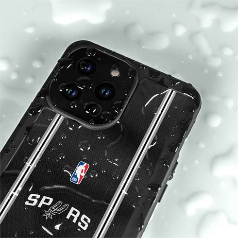 NBA San Antonio Spurs Jersey iPhone 14 Pro Max Waterproof Case