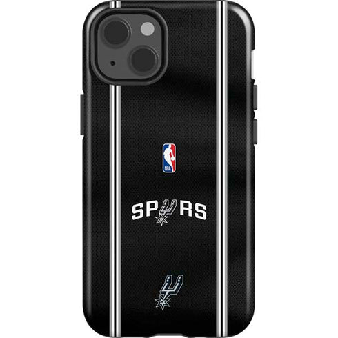 NBA San Antonio Spurs Jersey iPhone 15 Plus Impact Case