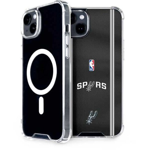 NBA San Antonio Spurs Jersey iPhone 15 Plus MagSafe Case