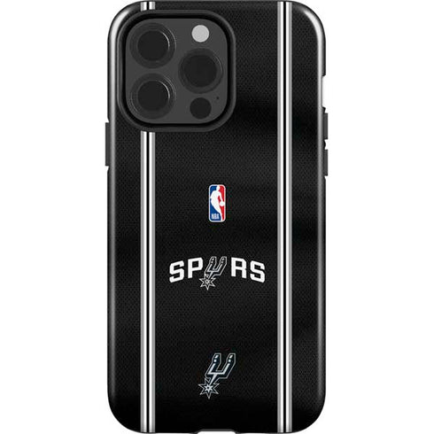 NBA San Antonio Spurs Jersey iPhone 15 Pro Impact Case