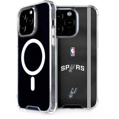 NBA San Antonio Spurs Jersey iPhone 15 Pro MagSafe Case