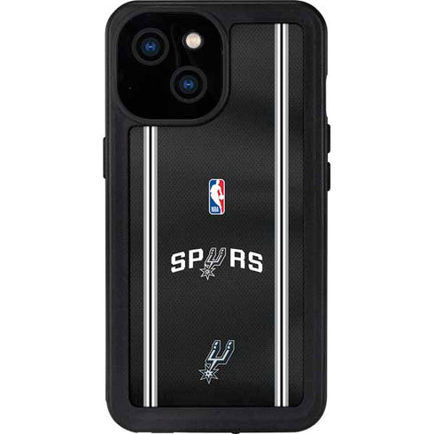 NBA San Antonio Spurs Jersey iPhone 15 Waterproof Case