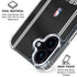 NBA San Antonio Spurs Jersey iPhone 16 Clear Case
