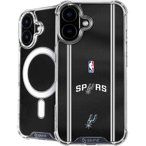 NBA San Antonio Spurs Jersey iPhone 16 MagSafe Case