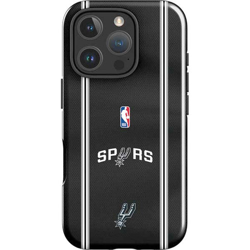 NBA San Antonio Spurs Jersey iPhone 16 Pro Impact Case