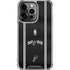NBA San Antonio Spurs Jersey iPhone 16 Pro Max Clear Case