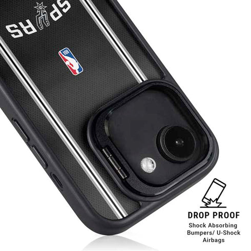NBA San Antonio Spurs Jersey iPhone 16e Kickstand Case
