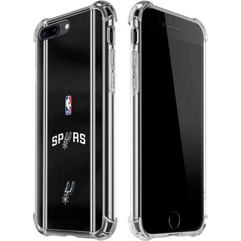 NBA San Antonio Spurs Jersey iPhone 7/8 Plus Clear Case