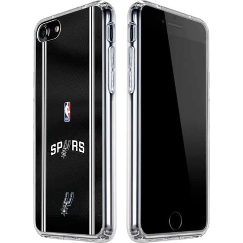 NBA San Antonio Spurs Jersey iPhone SE (2nd & 3rd Gen) Clear Case