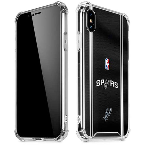 NBA San Antonio Spurs Jersey iPhone X/XS Clear Case