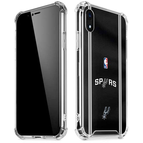 NBA San Antonio Spurs Jersey iPhone XR Clear Case