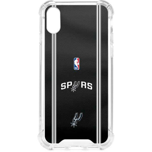 NBA San Antonio Spurs Jersey iPhone XS Clear Case
