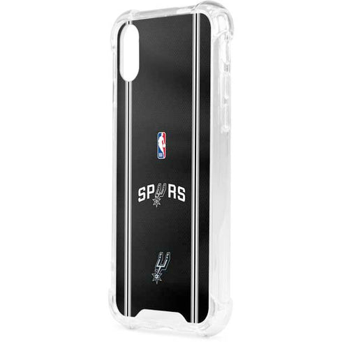 NBA San Antonio Spurs Jersey iPhone XS Clear Case