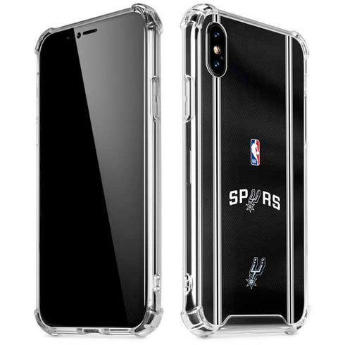 NBA San Antonio Spurs Jersey iPhone XS Max Clear Case